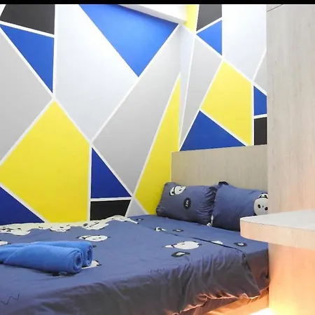 Restary: Cartoon-Themed Apartment with Infinity Pool near Imago Mall Kota Kinabalu Exterior photo